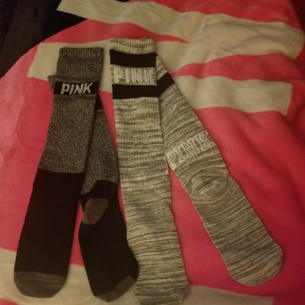 VS Pink socks